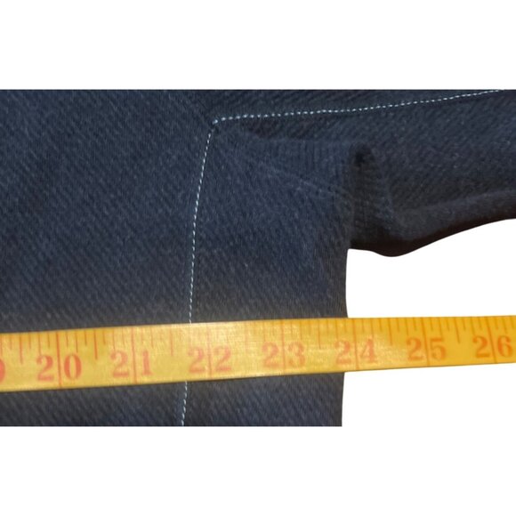 Tommy Bahama Flip Shore Reversible 1/4 Zip Pullover Sweater Men's L Navy/Olive - Picture 4 of 6